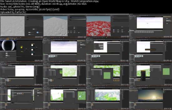 Artstation - Creating an Open World Map in UE4 World Composition