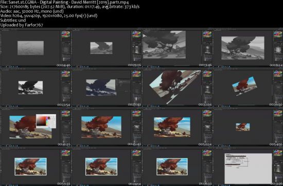 Digital Painting – David Merritt 2019