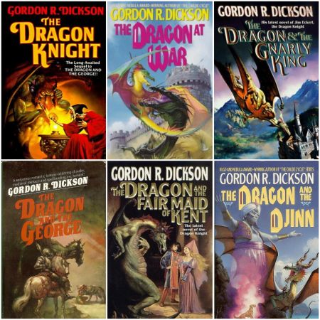 Dragon Knight series by Gordon R. Dickson