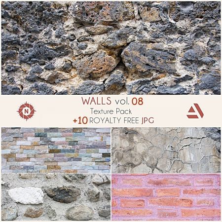ArtStation Marketplace - Texture Pack: Walls Volume #08