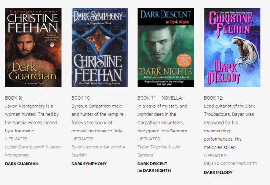 Dark Series List