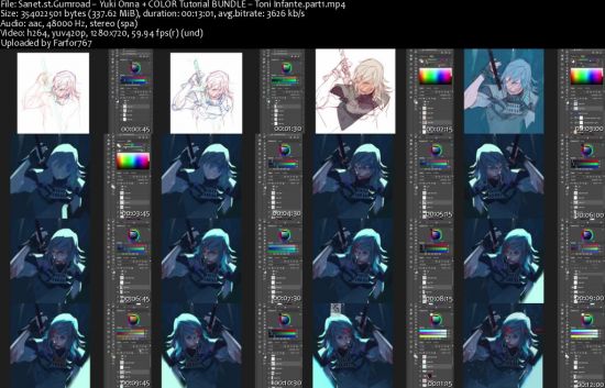 Gumroad: Yuki Onna + COLOR Tutorial BUNDLE