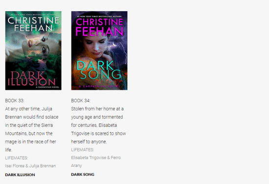 Dark Series List