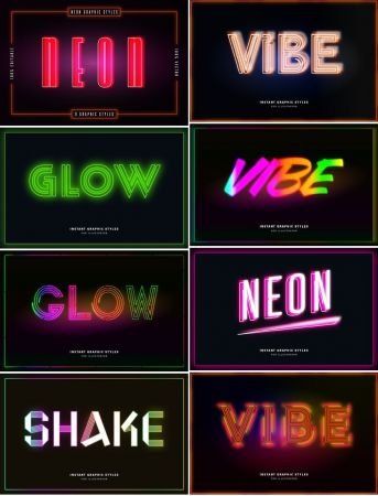 Neon Graphic Styles
