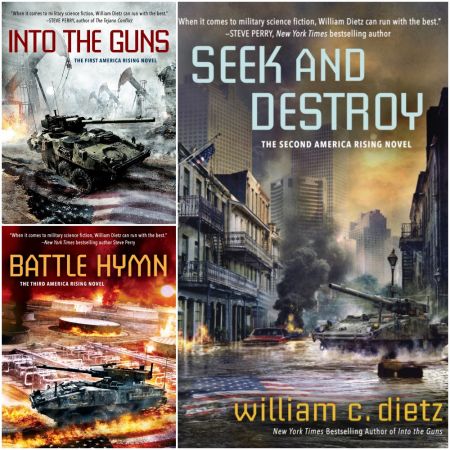 America Rising series by William C. Dietz