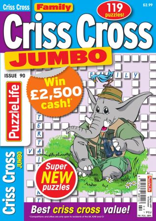 Family Criss Cross Jumbo   Issue 90, 2020