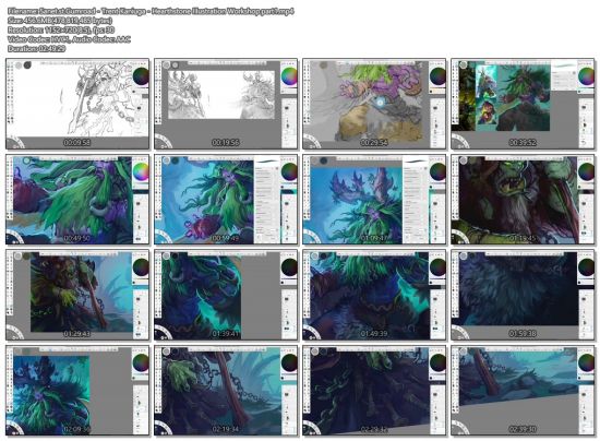 Gumroad: Hearthstone Illustration Workshop - Trent Kaniuga