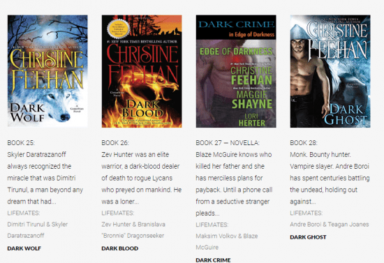 Dark Series List