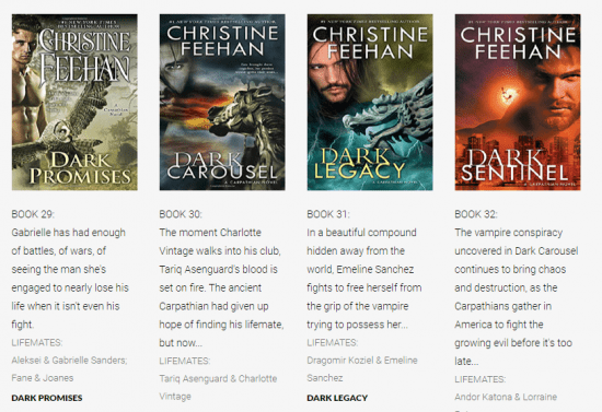 Dark Series List