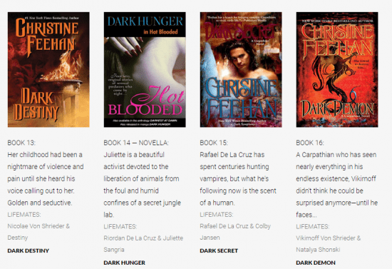 Dark Series List