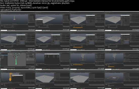Intermediate Clarisse for Environments