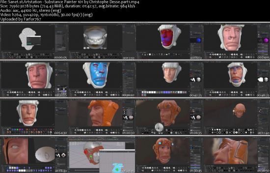 Artstation - Substance Painter 101 by Christophe Desse