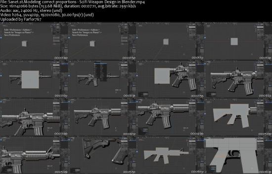 Udemy - SciFi Weapon Design in Blender