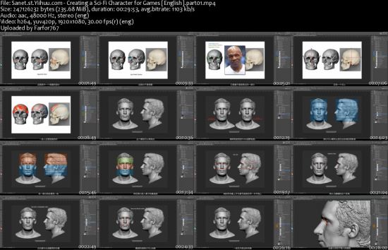 yiihuu - Creating a Sci-Fi Character for Games