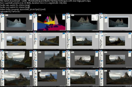 Gumroad: Castle – Photobashing and Matte Painting Techniques