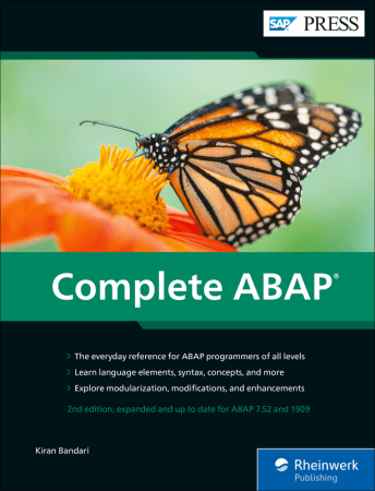 ABAP: The Comprehensive Guide to SAP ABAP 7.52 and 1909, 2nd Edition