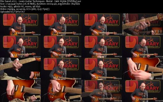 Lick Library: Learn Guitar Techniques Metal - Zakk Wylde Style