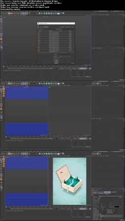 3D Illustration in Cinema 4D 
