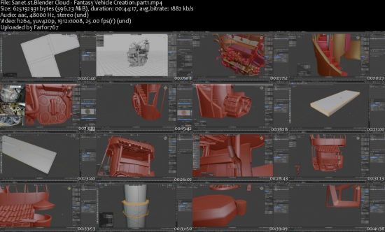 Blender Cloud – Fantasy Vehicle Creation
