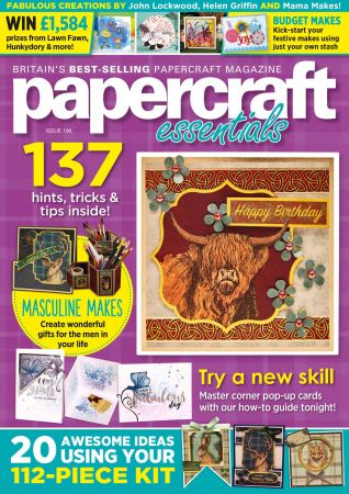 Papercraft Essentials   Issue 190, 2020