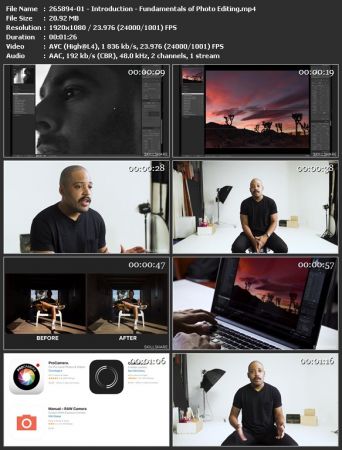 Skillshare - Fundamentals of Photo Editing