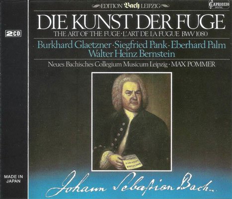 Neues Bachisches Collegium Musicum Leipzig, Max Pommer – Bach: Die Kunst der Fuge (1984) FLAC