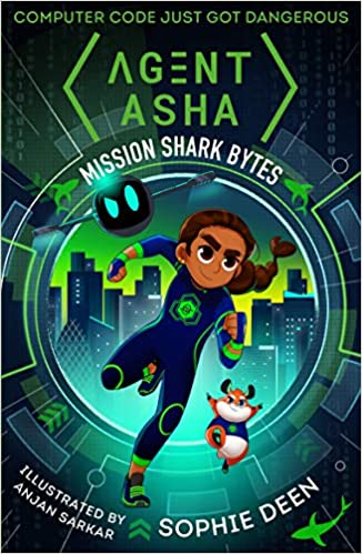 Agent Asha: Mission Shark Bytes (Agent Asha, Book 1)