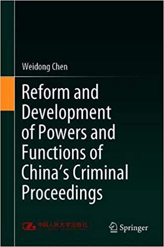 Reform and Development of Powers and Functions of China`s Criminal Proceedings