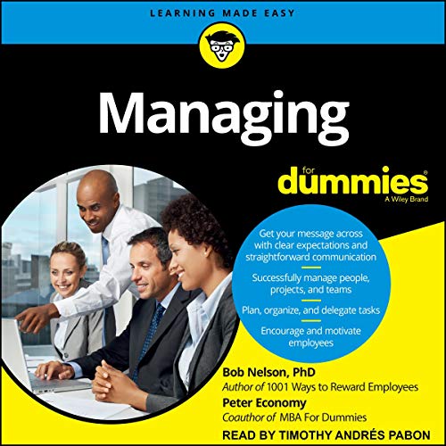 Managing For Dummies by Bob Nelson (Audiobook)