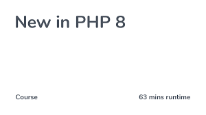 Codecourse - New in PHP 8