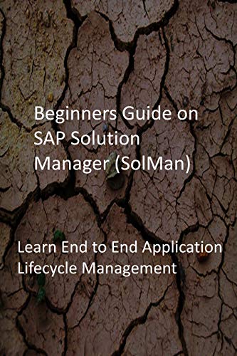 Beginners Guide on SAP Solution Manager (SolMan): Learn End to End Application Lifecycle Management