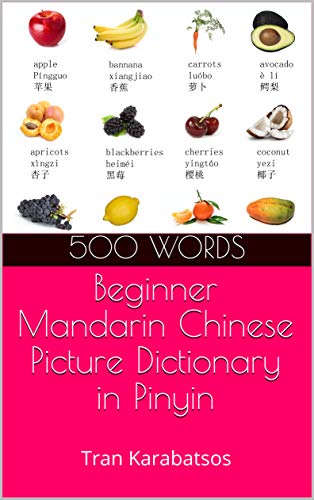 Beginner Mandarin Chinese Picture Dictionary in Pinyin: 500 Words Introducing You To Mandarin Chinese