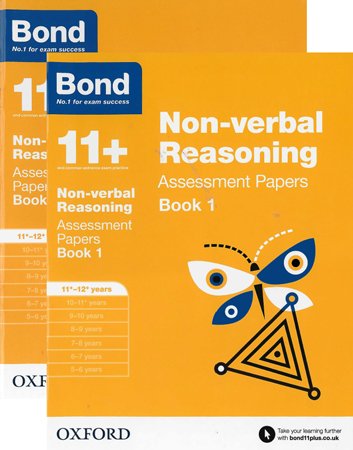 Bond 11+: Non verbal Reasoning Assessment Papers, Vols.1&2