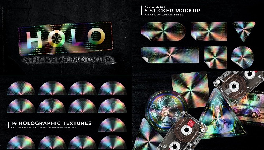 Download Download Holographic Sticker Mockup Softarchive