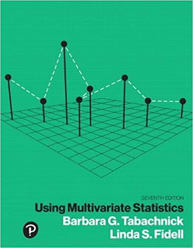 Using Multivariate Statistics, 7th Edition