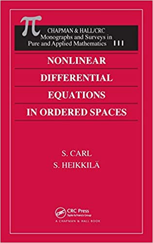 Nonlinear Differential Equations in Ordered Spaces