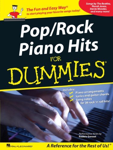 Pop/Rock Piano Hits for Dummies: A Reference for the Rest of Us!