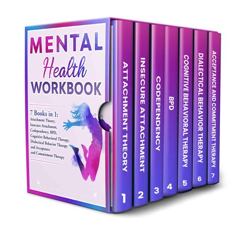 Mental Health Workbook: 7 Books in 1