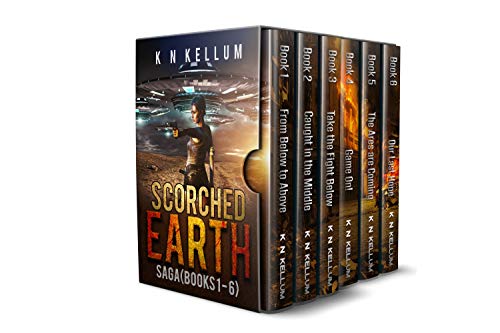 Scorched Earth Saga: (Complete Series Books 1   6): A Post Apocalyptic Alien Survival Saga