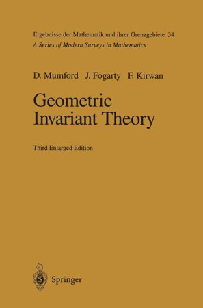 Geometric Invariant Theory, 3rd Edition
