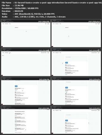 Codecourse - Laravel Basics: Create a Post app