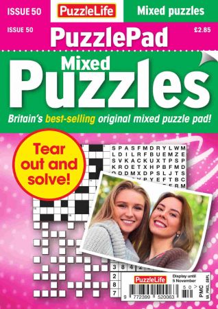 PuzzleLife PuzzlePad Puzzles   Issue 50, 2020