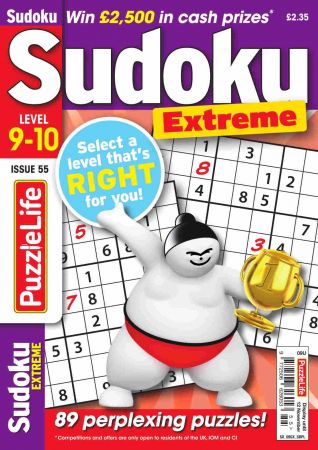 PuzzleLife Sudoku Extreme   Issue 055, 2020