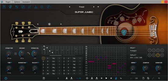 Ample Sound Ample Guitar Super Jumbo v3.3.0 WIN OSX