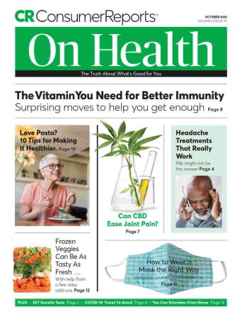 Consumer Reports On Health   October 2020