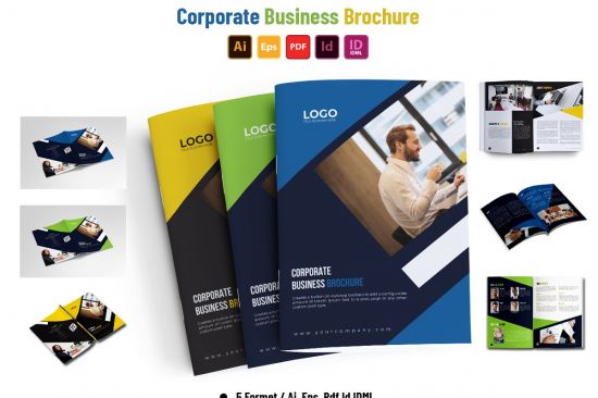 CreativeMarket   Corporate Business Brochure 4572121