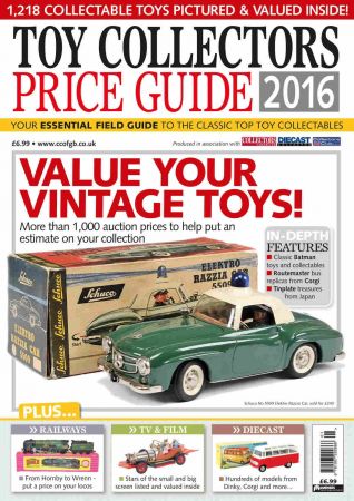 Toy Collectors Price Guide   Price Guide 2016, Issue 01, 2020