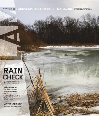 Landscape Architecture Magazine USA   November 2020