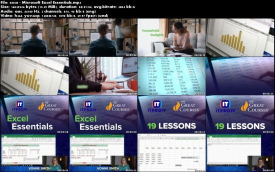 ITProTV - Excel 2016 Essentials: Spreadsheet application for PC