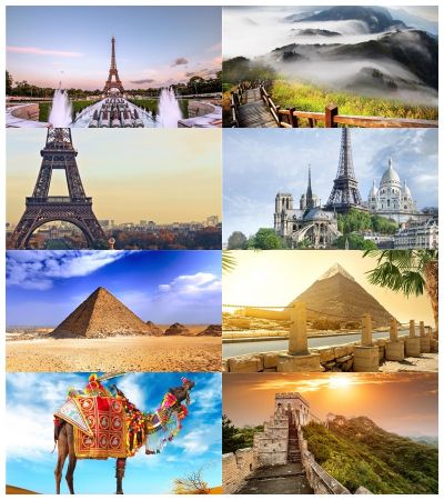 Travel & Leisure Wallpapers (Pack 1)